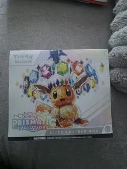 Pokemon TCG Prismatic Evolutions Elite Trainer Box ETB SEALED - Image 1