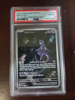 2023 POKEMON SVP EN-SV 151 ULTRA-PREMIUM COLLECTION PROMO #052 MEWTWO PSA 8 #052 - Image 1
