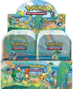Pokemon 25th Celebrations Mini Tin Display 8 Mini Tins - New, Factory Sealed - Image 1