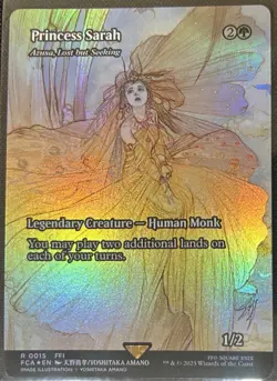 Princess Sarah 15 Foil Final Fantasy MTG - Image 1