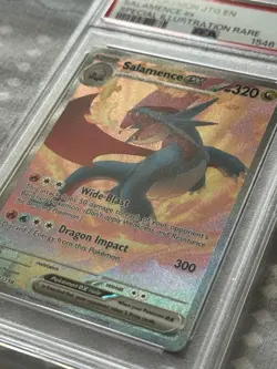 PSA 9 Salamence Ex Special Illustration 187 2025 Pokemon Journey Together - Image 5
