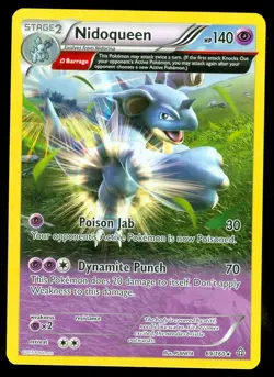 Pokemon NIDOQUEEN 69/160 - XY Primal Clash - RARE - NEAR MINT/ MINT - Image 1