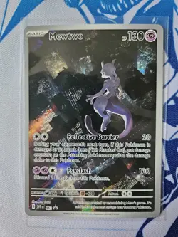 Mewtwo 052 Holo Promo Scarlet & Violet Promo Pokemon Near Mint - Image 1