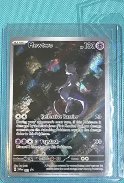 Mewtwo 052 SV Scarlet & Violet Promo 130 HP Holo Promo Pokemon TCG English - Image 1