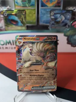 Ninetales ex - 038/165 Scarlet & Violet English 151 Double Rare Pokemon NM - Image 1