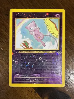Pokemon Souther Islands Reverse Holo Mew 1/18 MP-HP - Image 2
