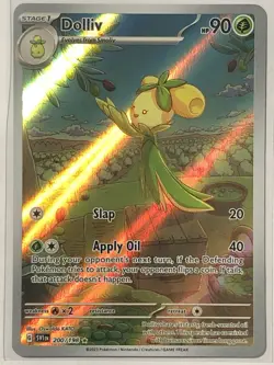 Pokemon TCG - Dolliv 200/198 Scarlet & Violet Base Illustration Rare - NM - Image 1