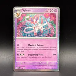 Sylveon (Cosmos Holo) 172 Holo Promo Scarlet & Violet Promo Pokemon Near Mint - Image 1