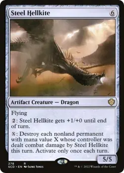 Steel Hellkite - Near Mint MTG Commander 2022 Starter Decks - Image 1