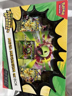 Pokemon Mega MEGANIUM EX Box Mega Evolution Ascended Heroes TCG Factory Sealed - Image 1