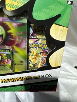 Pokemon Mega MEGANIUM EX Box Mega Evolution Ascended Heroes TCG Factory Sealed - Image 4