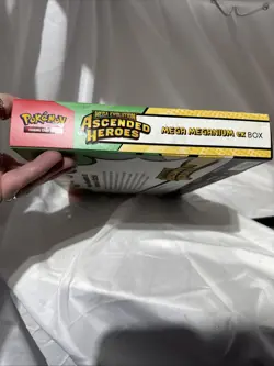 Pokemon Mega MEGANIUM EX Box Mega Evolution Ascended Heroes TCG Factory Sealed - Image 5
