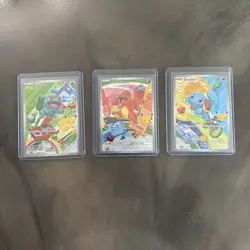 First Partner Illustration Collection Series 1 Kanto GEN 1 Starters Pokemon TCG - Image 1