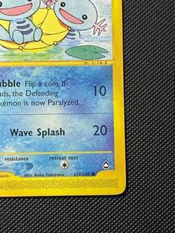 Pokemon - e-Aquapolis - Wooper 117/147 NM - Image 4