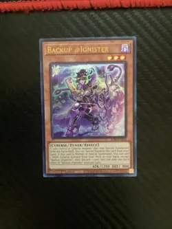 Yugioh Backup @Ignister ALIN-EN002 Ultra Rare Alliance Insight 1st Edition - Image 1