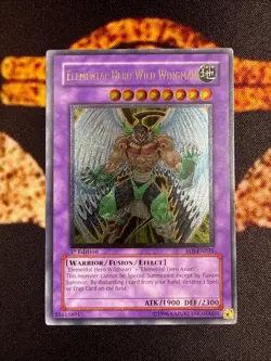 🔥YUGIOH • ELEMENTAL HERO WILD WINGMAN • ULTIMATE RARE • EOJ-EN035 • 1st • NM🔥 - Image 1