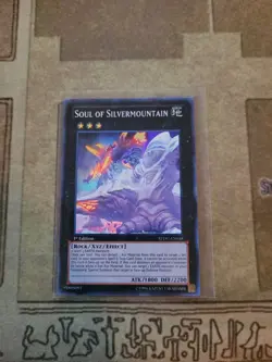 YUGIOH SOUL OF SILVERMOUNTAIN REDU-EN048 SUPER 1ST ED NM - Image 1