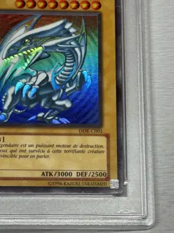 Blue-Eyes White Dragon DDK-C001 SDK-001 Starter Deck: Kaiba CANADIAN NM PSA 8 - Image 4