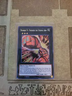YUGIOH NUMBER 51: FINISHER THE STRONG ARM DRL3-EN024 SECRET 1ST ED NM - Image 2
