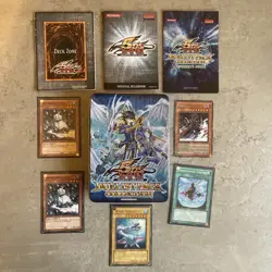 2010 Yugioh 5D's Duelist Pack Collection Tin Factory Yusei Fudo - Image 1