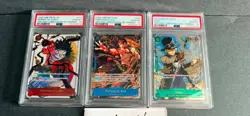One Piece 3rd Anniversary WINNER 3 Brothers Luffy Sabo Ace Sequential PSA 10 - Image 1
