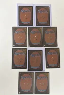 MTG Arabian Nights Card Set (10)- Oubiette, Hasran Ogress, Erg Raiders… - Image 4