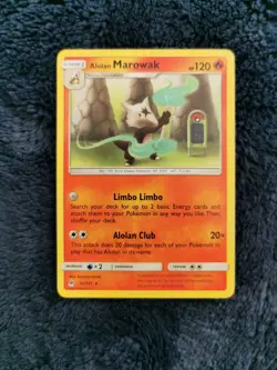 ALOLAN MAROWAK 12/131 | ⭐ | FORBIDDEN LIGHT | Pokemon Cards TCG | MINT - Image 1