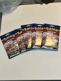 5 Pokemon TCG Rayquaza VMAX 25 Card Packs – Sealed Lot Of 5 each - Image 3