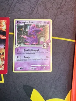 Pokemon TCG Card Mismagius 10/111 Holo Rare English Rising Rivals 193💎NM💎 - Image 1
