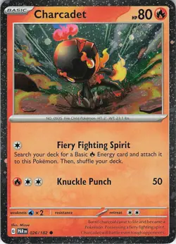 Charcadet - (Cosmos Foil) Holo Promo Miscellaneous Cards & Products 026/182 NM - Image 1