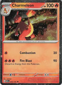 Charmeleon - (Cosmos Holo) Holo Promo Miscellaneous Cards & Products 005/165 NM - Image 1