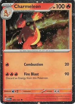 Charmeleon - (Cosmos Holo) Holo Promo Miscellaneous Cards & Products 005/165 NM - Image 1