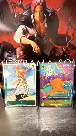 Nami EB02-017 Franky Promo Set ONE PIECE Card 3nd ANNIVERSARY GUIDE Bonus JP - Image 1