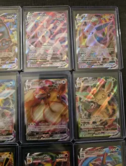 Eeveelution Vmax 9 Card Complete Set Pokemon Evolving Skies NM Umbreon Eevee - Image 3