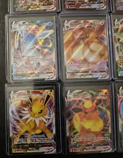 Eeveelution Vmax 9 Card Complete Set Pokemon Evolving Skies NM Umbreon Eevee - Image 4