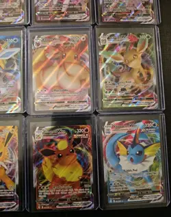 Eeveelution Vmax 9 Card Complete Set Pokemon Evolving Skies NM Umbreon Eevee - Image 5