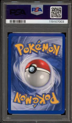 Pokemon Rocket's Mewtwo ex EX Team Rocket Returns Holo Ultra Rare #99 PSA 7 - Image 2