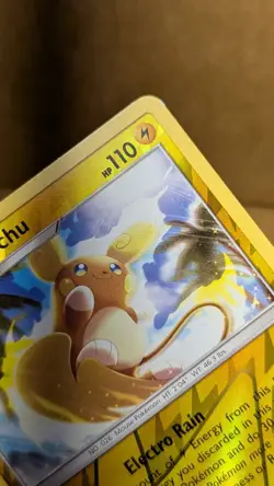 Alolan Raichu 57/236 - Pokemon Unified Minds Reverse Holo Rare NM Unplayed - Image 3