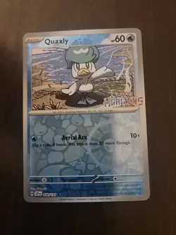 Quaxly SSP EN Pokemon Center Horizons Promo Stamped #50 NM - Image 1