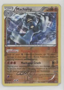 Machamp Reverse Foil Pokemon XY Furious Fists #46 - Image 1