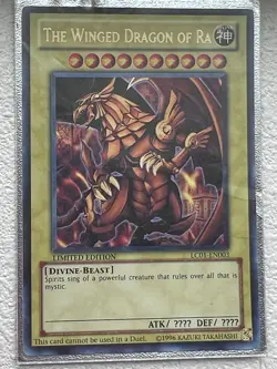 YuGiOh THE WINGED DRAGON OF RA #LC01-EN003 LIMITED ED-2023 ULTRA RARE M/NM - Image 3