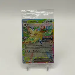 Leafeon ex Pokemon Prismatic Evolutions #006 Sealed - Image 1