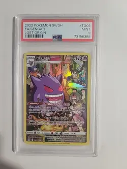 Gengar TG06/TG30 PSA 9 MINT Lost Origin Trainer Gallery Pokemon TCG - Image 1