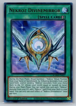 Yugioh! Nekroz Divinemirror - BLMM-EN027 - Ultra Rare - 1st Ed - Image 1