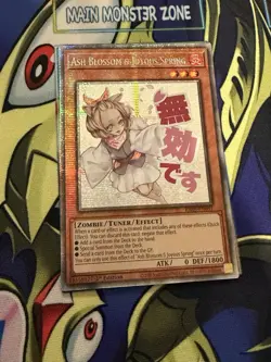 Yugioh! Ash Blossom & Joyous Spring RA05-EN091 Starlight Rare 1st Ed NM - Image 1
