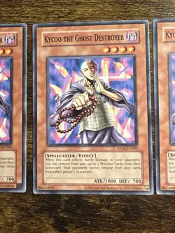 x3 Kycoo the Ghost Destroyer RP02-EN040 Yu-Gi-Oh - Mint Playset - Image 3