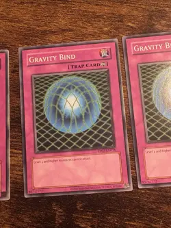 x3 Gravity Bind RP02-EN018 - Mint Playset - Yugioh! - Image 3