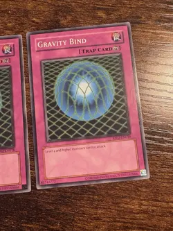 x3 Gravity Bind RP02-EN018 - Mint Playset - Yugioh! - Image 4