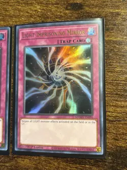 Yu-Gi-Oh! TCG Light-Imprisoning Mirror 1st Edition MAMA-EN096 - Image 3