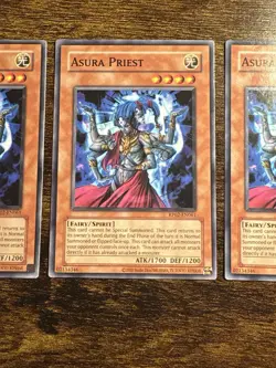 Yu-Gi-Oh! - Asura Priest 3X - Complete Playset - RP02-EN061 - Image 3